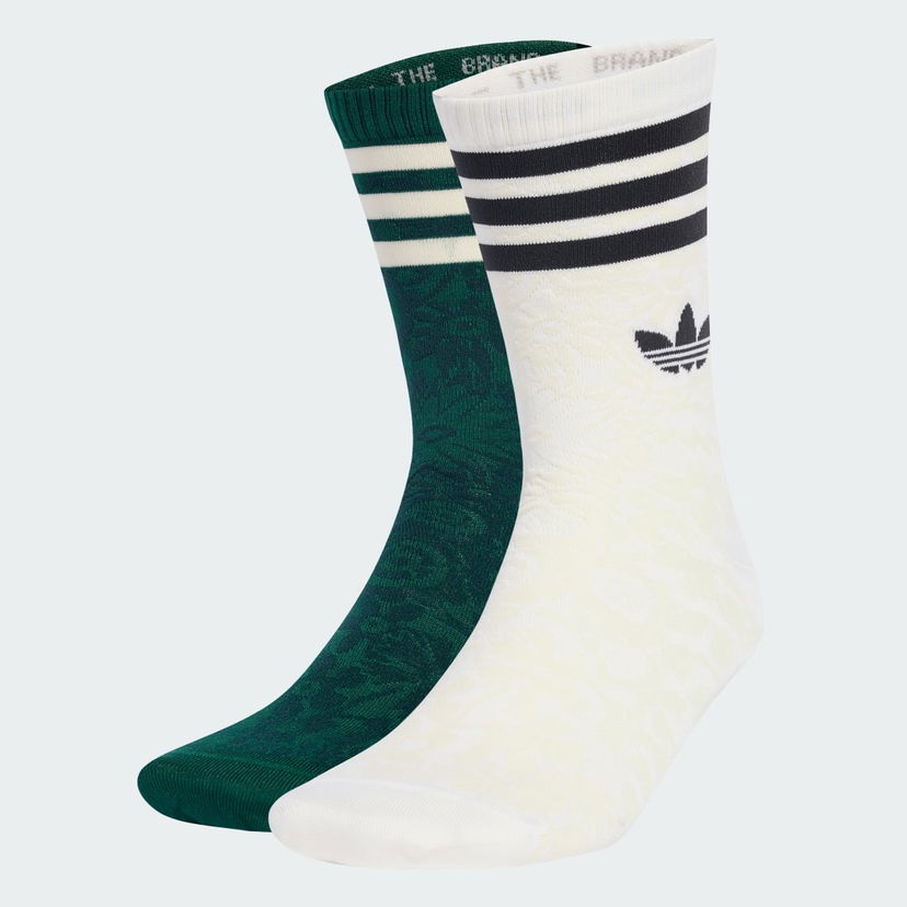 Strumpor adidas Originals Originals x Liberty London Crew Socks - 2 Pairs Vit | JV7853