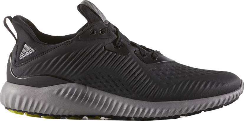 Kläder adidas Originals adidas Alphabounce Core Black Semi Solar Yellow Grön | BW1223