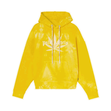 Sweatshirt Palm Angels Leaf Tie Dye Hoodie Gul | PMBB058S22FLE0101818, 0