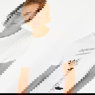 T-shirt Urban Classics Depresso Tee Vit | MT2029-00220, 2