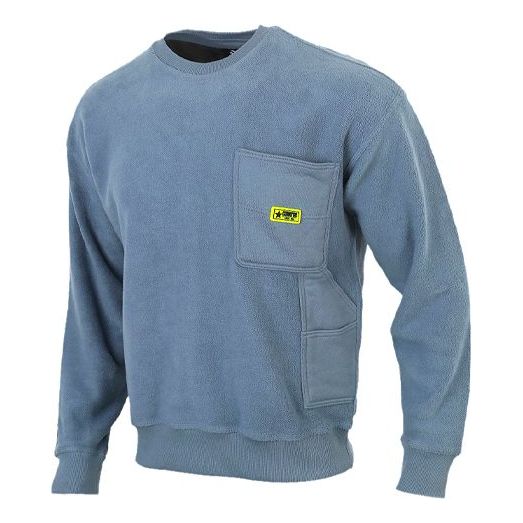 Sweater Converse Carpenter Crewneck Pullover Sweatshirt Blå | 10019956-A05, 0
