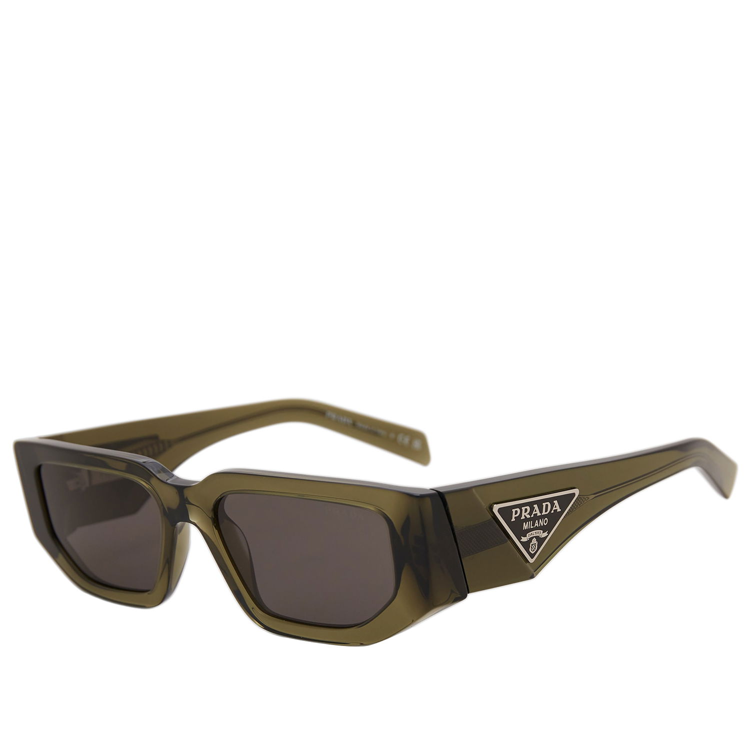 Solglasögon Prada Rectangle Frame Sunglasses Grön | 0PR-09ZS-25A40L54, 1