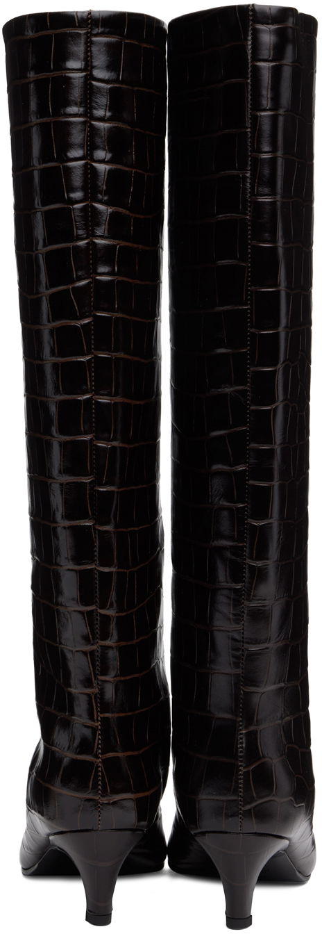 Kläder TOTEME TOTEME 'The Wide Shaft' Knee-High Boots Brun | 231-913-847, 1