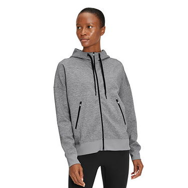 Sweatshirt On Running Zipped Hoodie Grå | 1WE11800423, 1