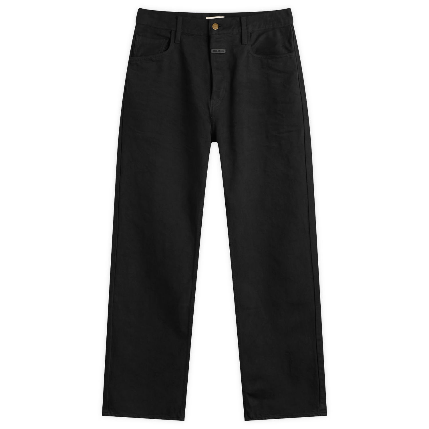 Jeans Fear of God Straight 5 Pocket Jeans, Size 32" Svart | FG25FW45-454DNM-963, 1