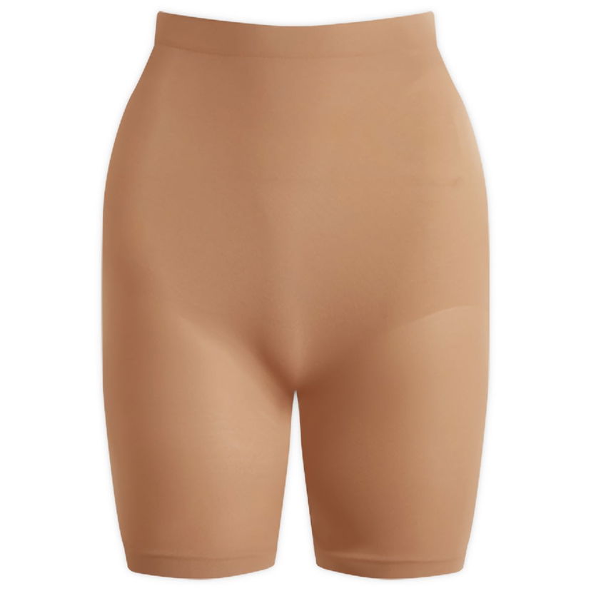 Kropp SKIMS Seamless Sculpt Mid Thigh Short, Size Large Beige | BO-SHO-3363-SIE