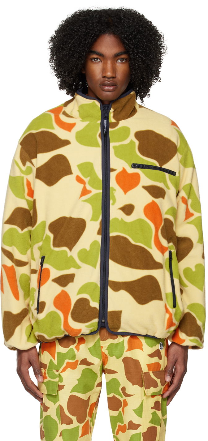 Sweatshirt BILLIONAIRE BOYS CLUB Billionaire Boys Club Space Hunt Reversible Jacket Flerfärgad | B22406
