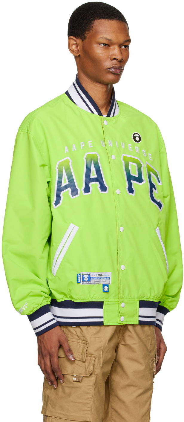 Bomberjacka AAPE by A Bathing Ape AAPE by A Bathing Ape Reversible Bomber Jacket Grön | AAPLJM7581XXKGRN, 1