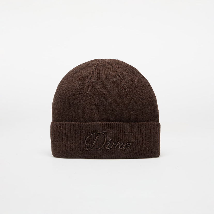 Mössa Dime DIME Cursive Wool Fold Beanie Brun | DIMEHO2428BRW