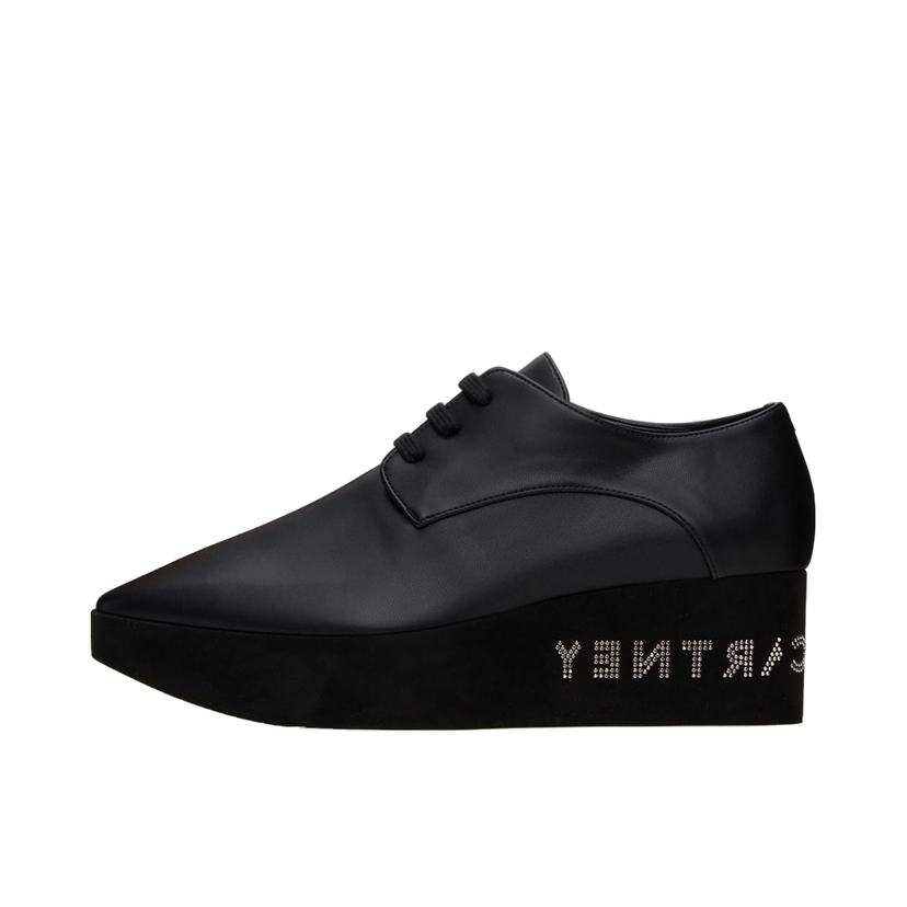 Sneakers och skor Stella McCartney Elyse Logo Platform Derbys Svart | 800004W0YG0