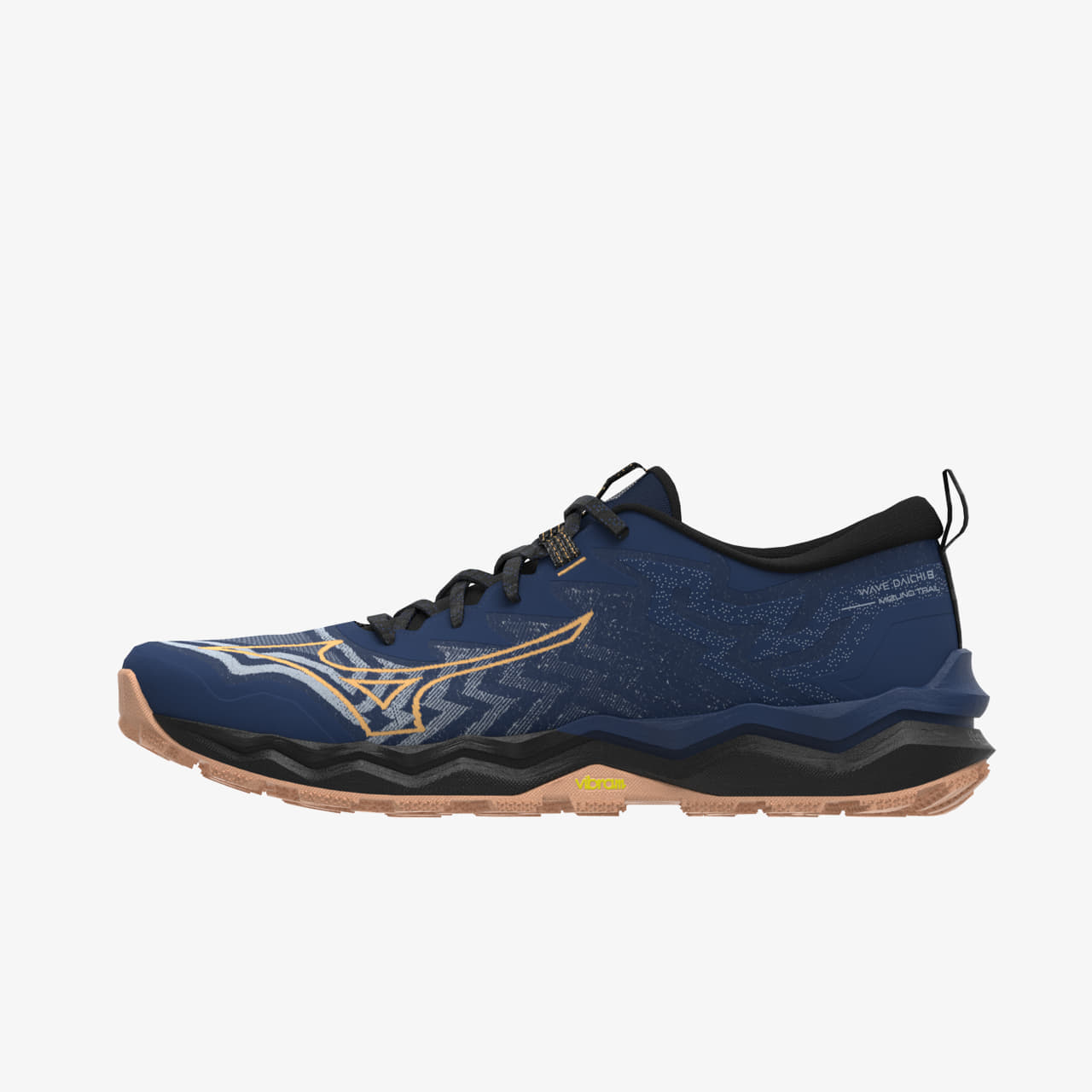 Sneakers och skor Mizuno Wave Daichi 8 Estate Blue/ Apricot Ice/ Black Svart | J1GK247171, 0