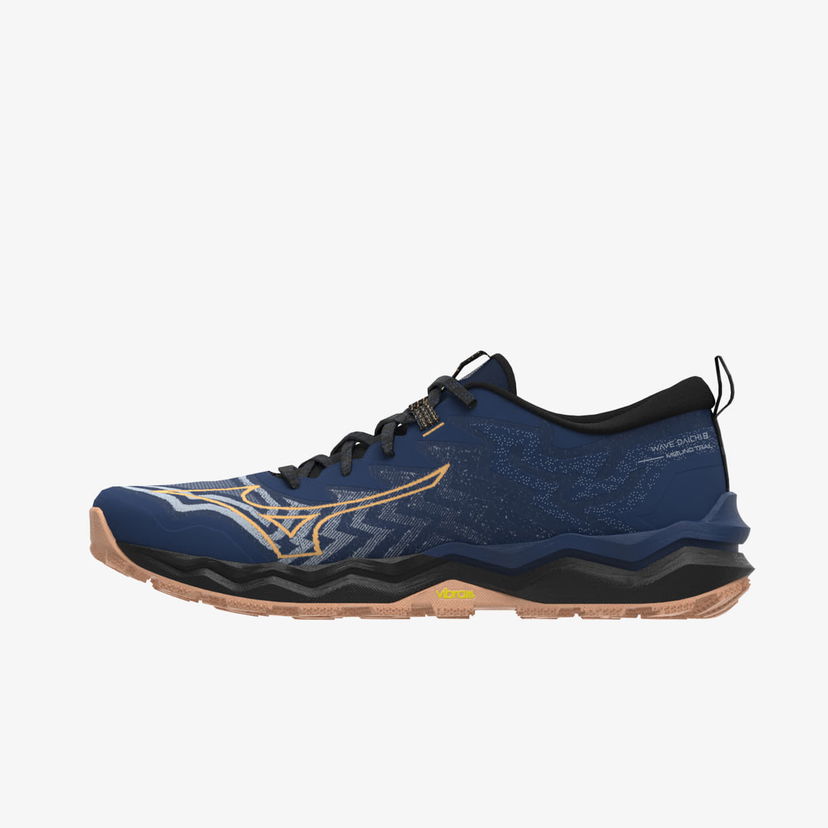 Löpning Mizuno Wave Daichi 8 Estate Blue/ Apricot Ice/ Black Svart | J1GK247171