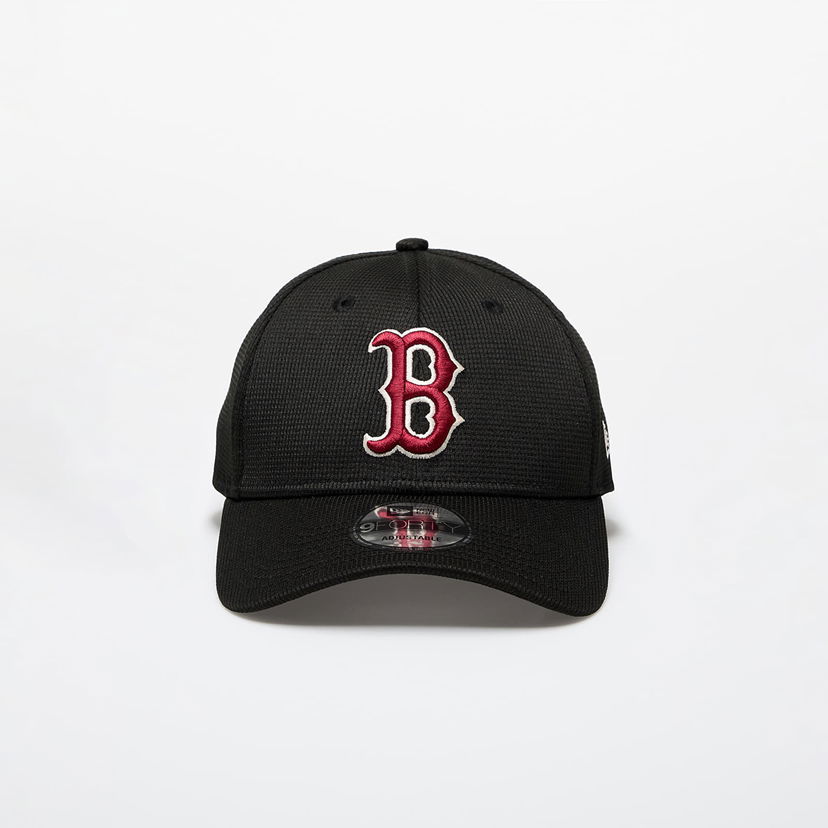Keps New Era Boston Red Sox Pivot Knit 9FORTY Adjustable Cap Black Svart | 60565472