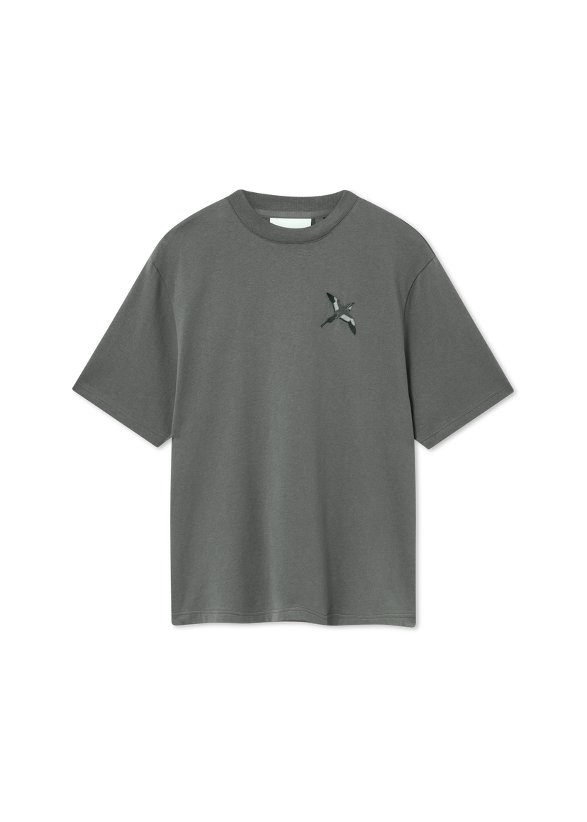 T-shirt AXEL ARIGATO Micro Bee Bird T-Shirt Grå | A3464003