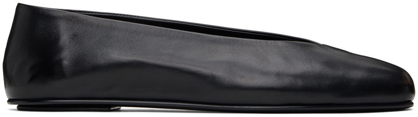 Sneakers och skor The Row The Row Eva Two Ballerina Flats Svart | F1454-N60, 0