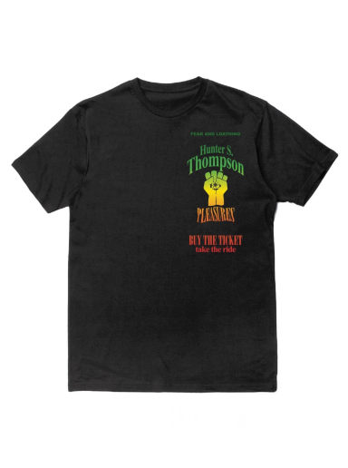 T-shirt Pleasures Take The Ride Tee Svart | P22W054-BLACK