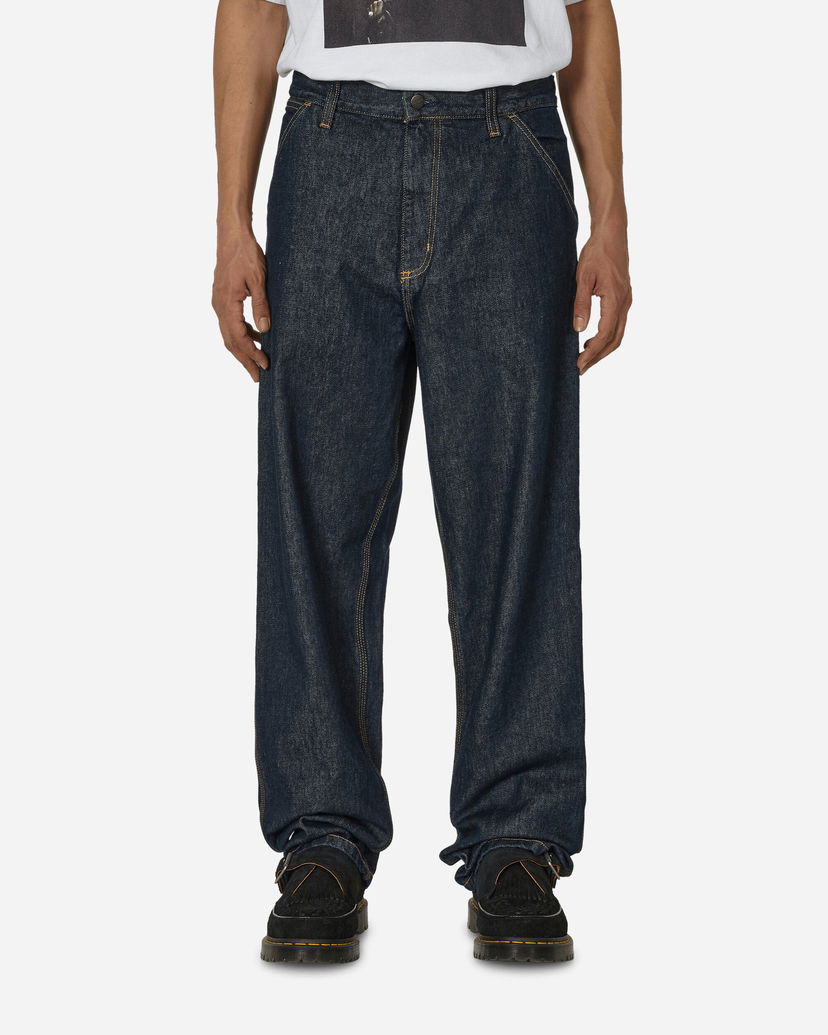 Byxor Carhartt WIP Single Knee Pants Svart | I032024 0102