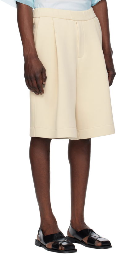 Shorts Dries Van Noten Dries Van Noten Neoprene Shorts Beige | 251-021139-1622, 1