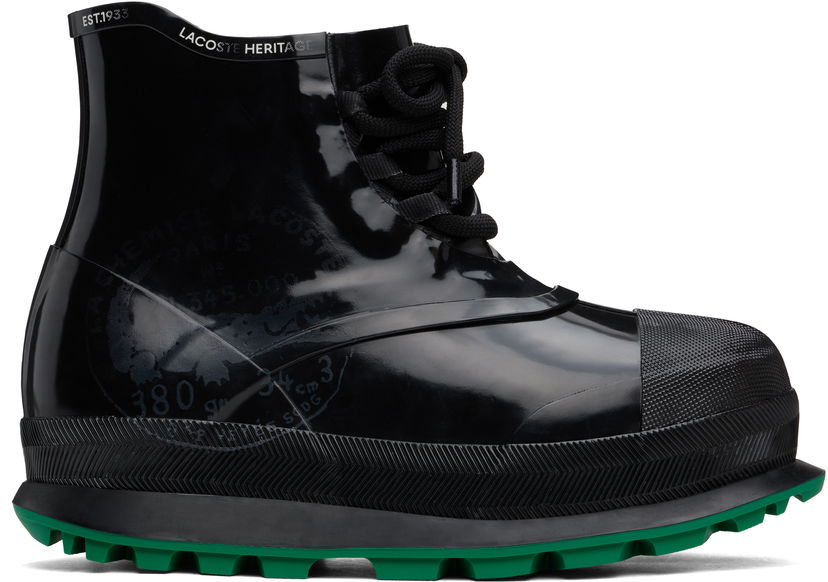 Kläder Lacoste Lacoste René Boots Svart | RENE BOOT RUNWAY