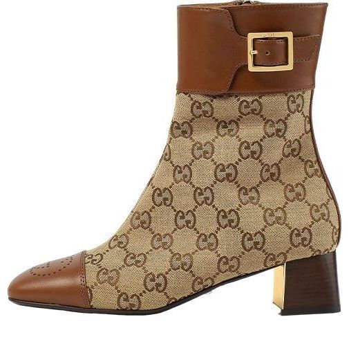 Sneakers och skor Gucci GG Monogram Ankle Boots Brun | 700023-21HH0-2582, 0