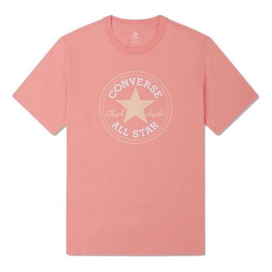 T-shirt Converse All Star Patch Standard Fit T-Shirt Rosa | 10025459-A12