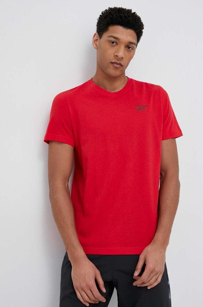 T-shirt Reebok Left Chest Logo Tee Röd | IL3697, 0
