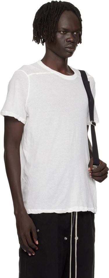 T-shirt Rick Owens Rick Owens Concordians Short Level T-Shirt Vit | RU02E1265 UC, 1