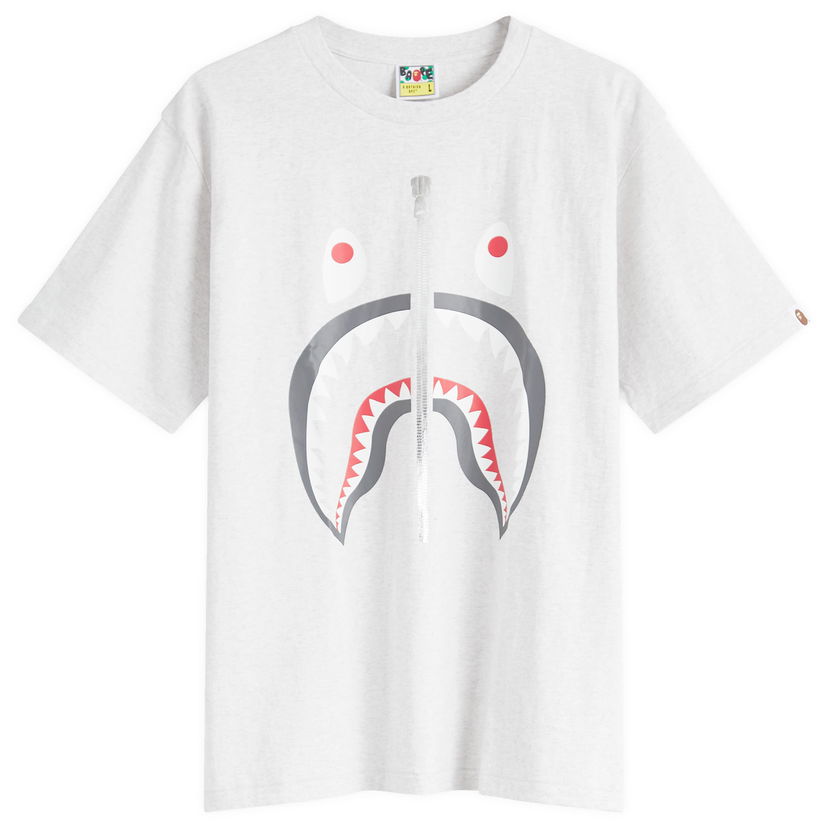 T-shirt BAPE Classic Shark Graphic T-Shirt Vit | 001TEK801003M-GRA