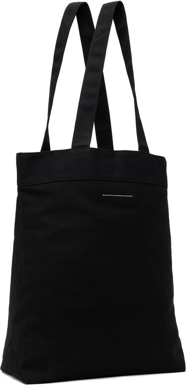 Tygpåse Maison Margiela MM6 Maison Margiela Reversix Canvas Tote Bag Svart | SB6WC0020 P8331, 2