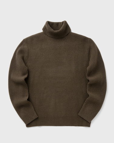 Sweater Les Deux Eddie Wool Rib Rollneck Knit Brun | 1000470-826, 1