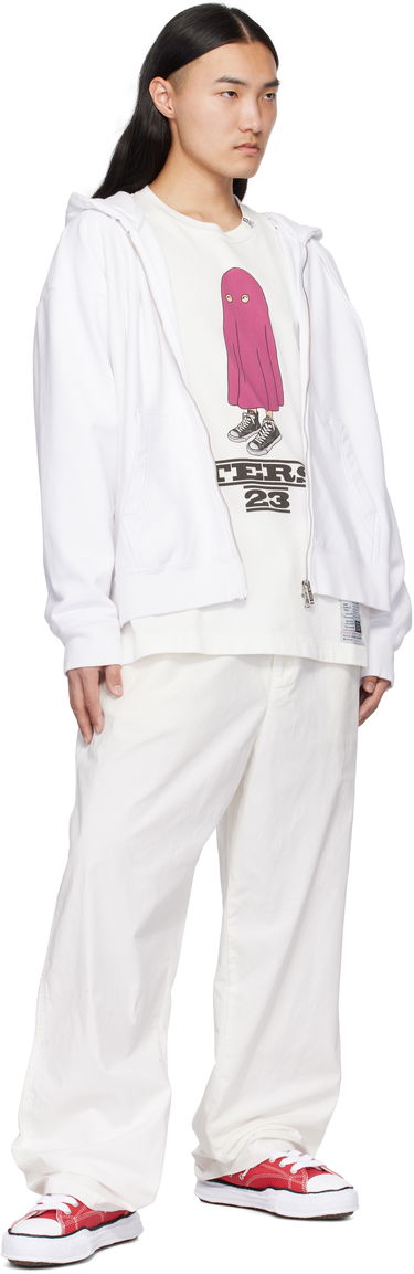 Sweatshirt Maison MIHARA YASUHIRO Zip Parka Hoodie Vit | I13PK521, 3