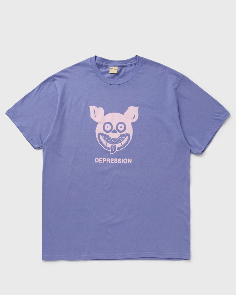 T-shirt Fucking Awesome Depression Short Sleeve Tee XL Purpur | PN25524-VIOLET