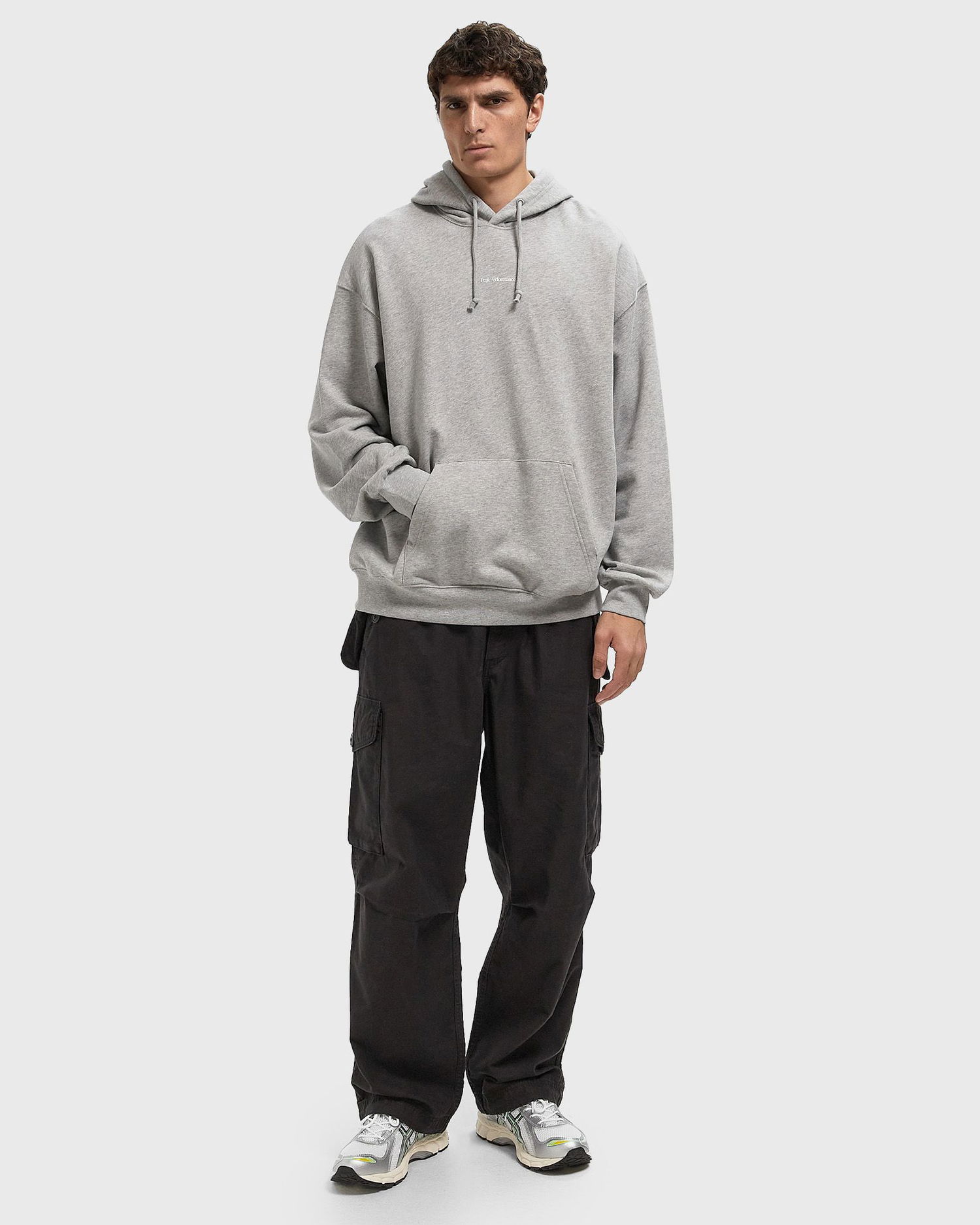 Sweatshirt Peak Performance Original Terry Hoodie Grå | G80276070, 1