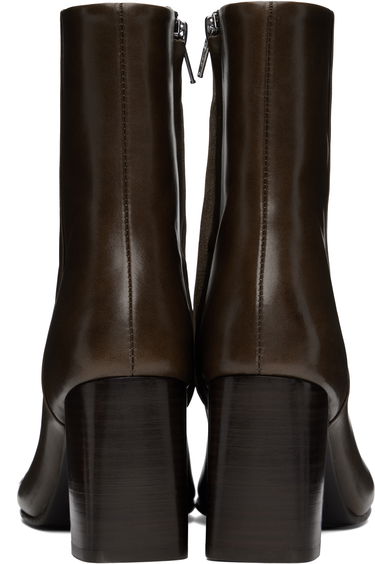 Sneakers och skor LEMAIRE Anatomic 80mm Heel Boots Brun | FO0134 LL0078, 1