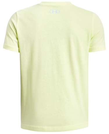 T-shirt Under Armour Split Big Logo Short Sleeve T-Shirt Gul | 1390003-727, 1