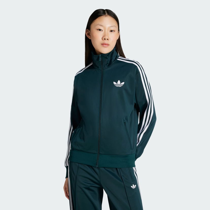 Jacka adidas Performance Adicolor Classic Firebird Loose Track Jacket Grön | KD2525