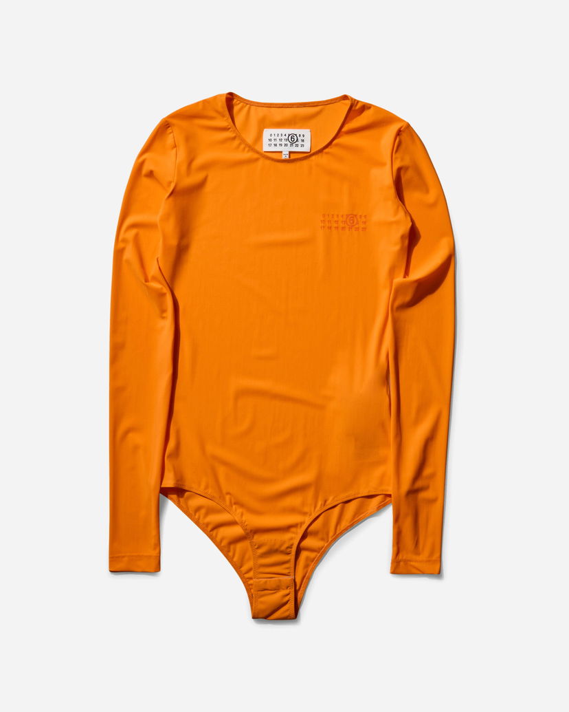 Kropp Maison Margiela Long-Sleeve Bodysuit Orange | S52NA0068 182