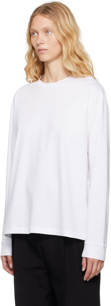 T-shirt The Row Ciles Long Sleeve T-Shirt Svart | 6891-K220, 3