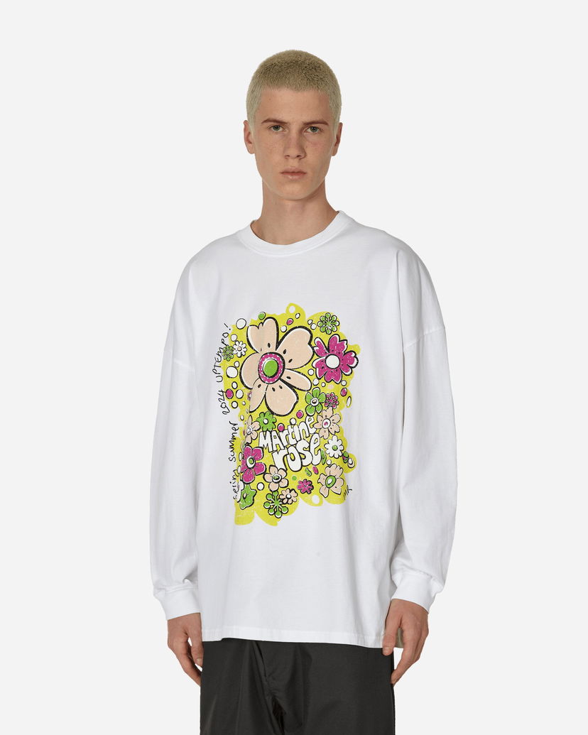 T-shirt Martine Rose Oversized T-Shirt Vit | MRSS24-624A WHFEFL