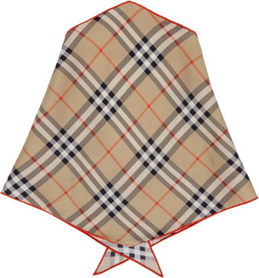 Halsduk Burberry Diamond Silk Scarf Beige | 8101852, 2