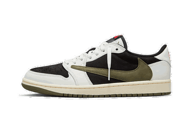 Sneakers och skor Jordan Travis Scott x Air Jordan 1 Low OG “Olive” W Beige | DZ4137-106, 1