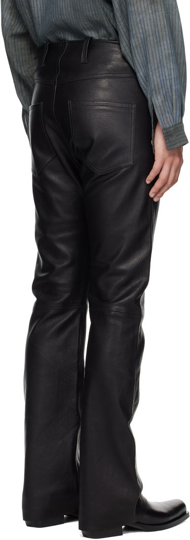 Byxor Enfants Riches Déprimés Enfants Riches Déprimés German Engineering Leather Pants Svart | 050-394, 2