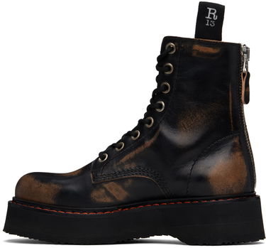 Kläder R13 R13 Single Stack Boots Svart | R13WS025-R01, 2