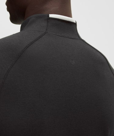 Sweater lululemon Half-Zip Base Layer Wool-Blend Svart | prod20001495, 5