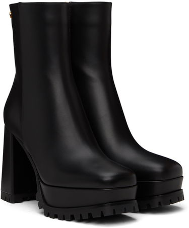 Sneakers och skor Gianvito Rossi Gianvito Rossi Harlem Platform Ankle Boots Svart | G73178.70GOM.VGINERO, 3