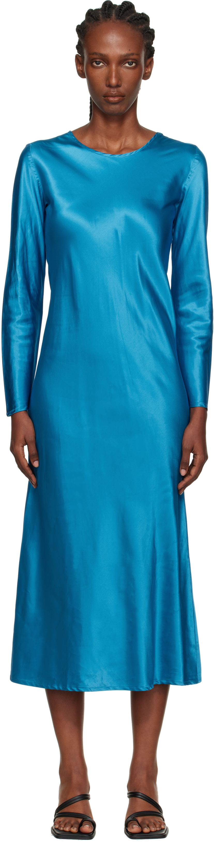 Klä Baserange Baserange Dydine Maxi Dress Blå | DRDYT-EV-AU25