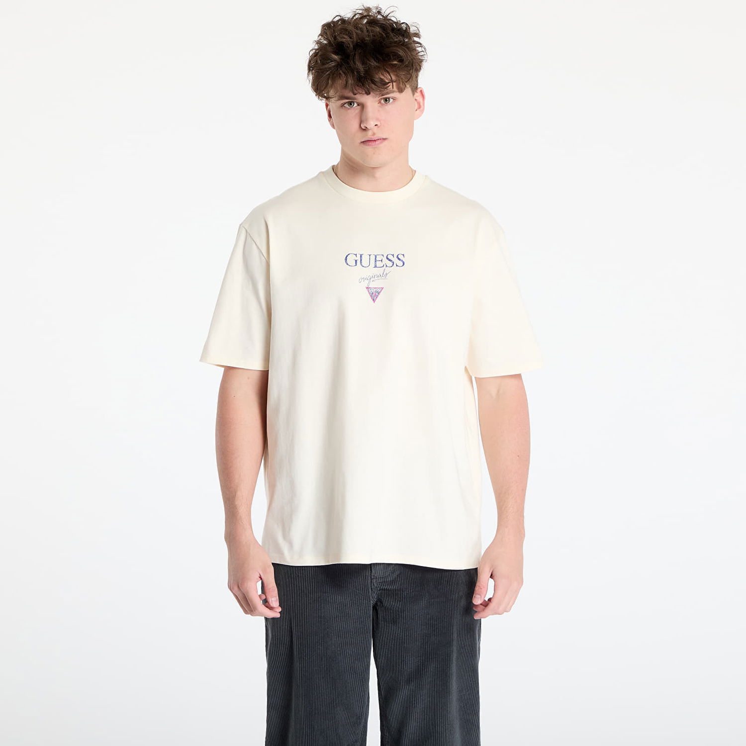 T-shirt GUESS GUESS Originals T-Shirt Beige | M5GI69K8FQ4-G053, 0