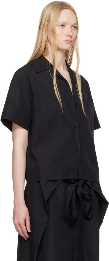 Skjorta YMC YMC Wanda Short Sleeve Shirt Svart | Q2YAA, 1