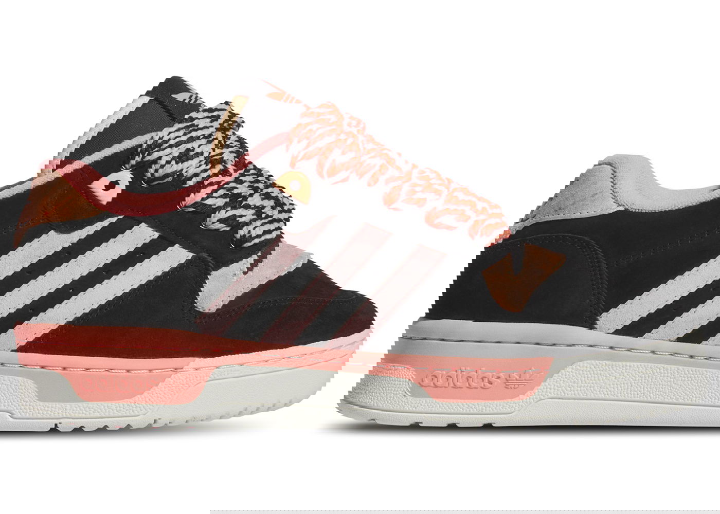 Sneakers och skor adidas Originals adidas Rivalry Low Core Black Orange Svart | IH772, 0