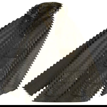 Jacka Barbour Heritage + Modified Solway Wax Jacket Size Large Grön | MWX2479OL71, 1